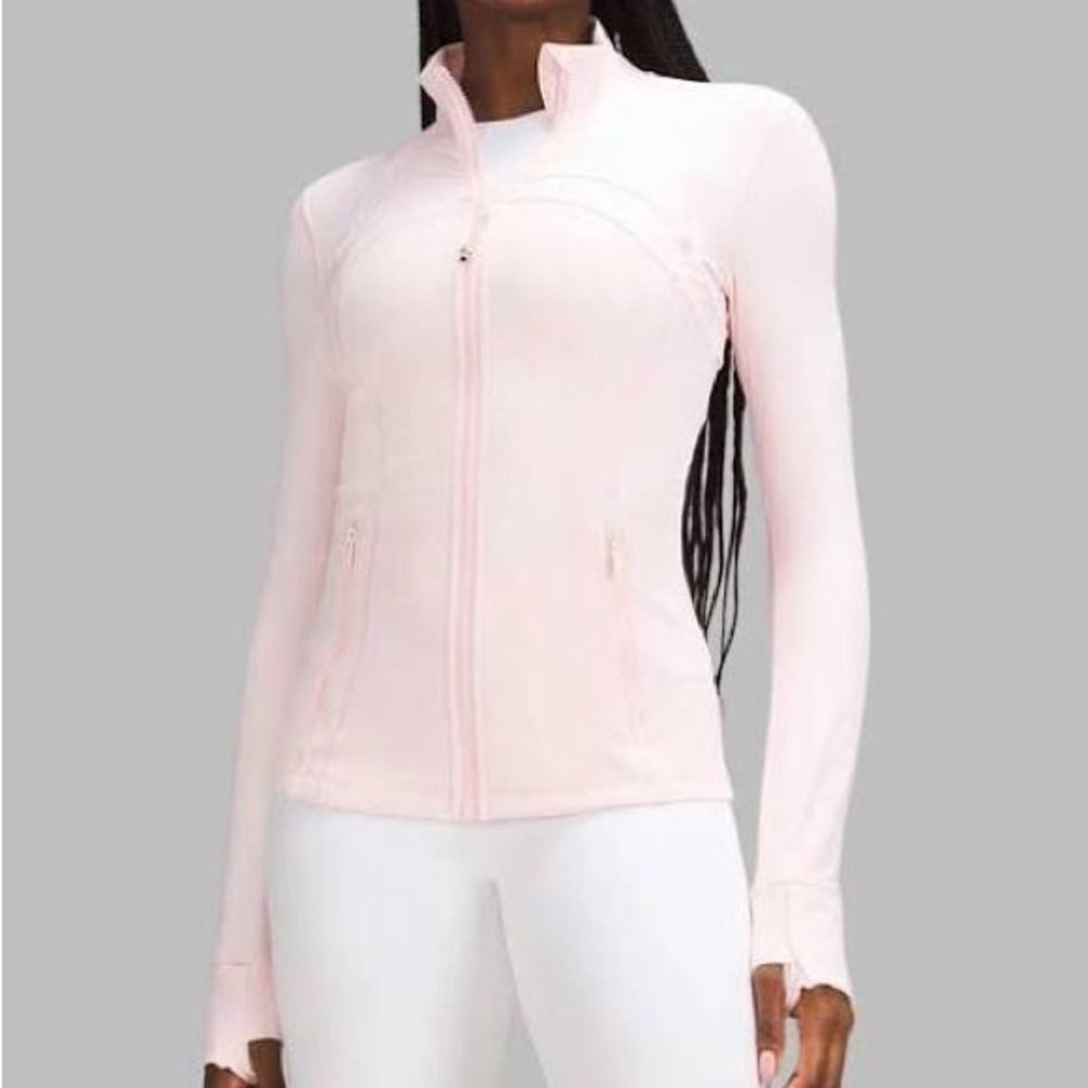 Lululemon Cropped Define Jacket “Strawberry Milkshake”